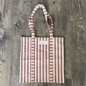 NWOT Sezane Striped Tote